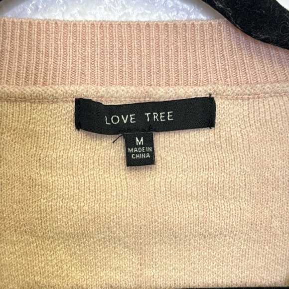 Love Tree Cream Cropped Cardigan Sweater - Picture 2 of 7